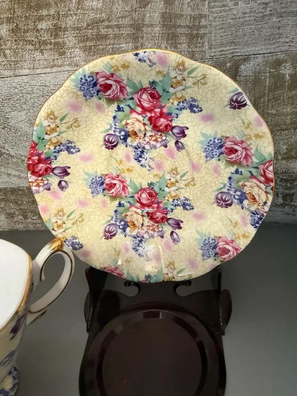 Royal Cotswolds Chintz Cup and Saucer Set